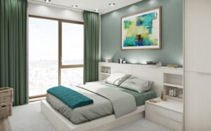 Bridgewater Wharf - 1 Bed Apartments Bedroom