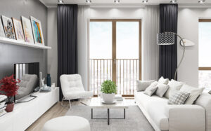 Bridgewater Wharf - Studio Living Room